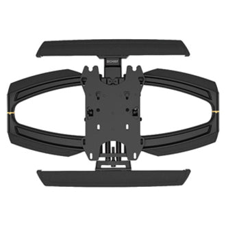 Front Image for Chief Thinstall Large 25 Inch Extension Monitor Arm Wall Mount - For 42-75 Inch Displays - Single Monitor Mount - Black