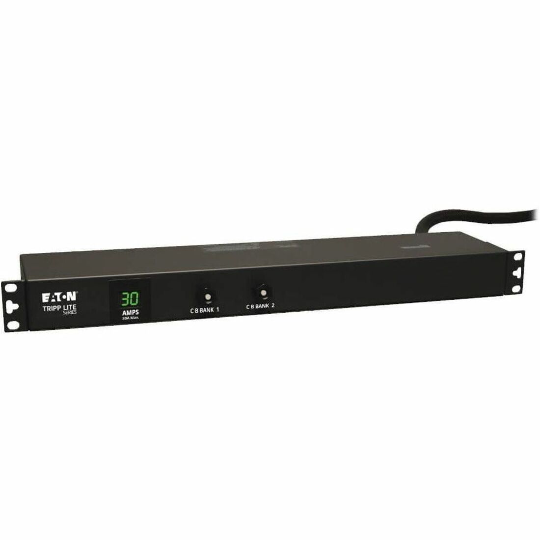 Main Image for Eaton Tripp Lite Series 2.9kW Single-Phase Local Metered PDU, 120V Outlets (12 5-15/20R), L5-30P, 15 ft. (4.57 m) Cord, 1U Rack-Mount