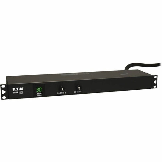 Main Image for Eaton Tripp Lite Series 2.9kW Single-Phase Local Metered PDU, 120V Outlets (12 5-15/20R), L5-30P, 15 ft. (4.57 m) Cord, 1U Rack-Mount