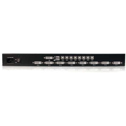 Rear Image for StarTech.com 8 Port 1U Rackmount DVI USB KVM Switch