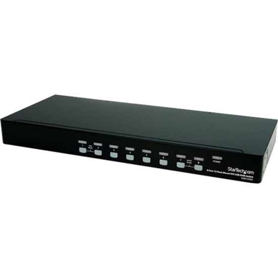 Left Image for StarTech.com 8 Port 1U Rackmount DVI USB KVM Switch