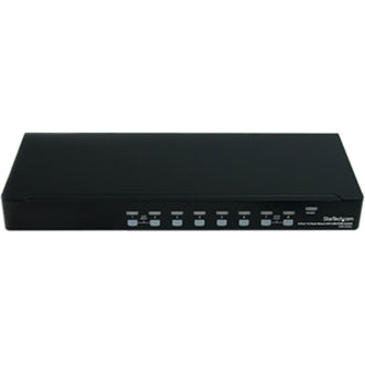 Top Image for StarTech.com 8 Port 1U Rackmount DVI USB KVM Switch