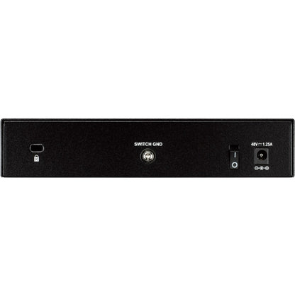 Rear Image for D-Link DGS-1008P 8-Port Gigabit Metal Desktop Switch with 4 PoE Ports