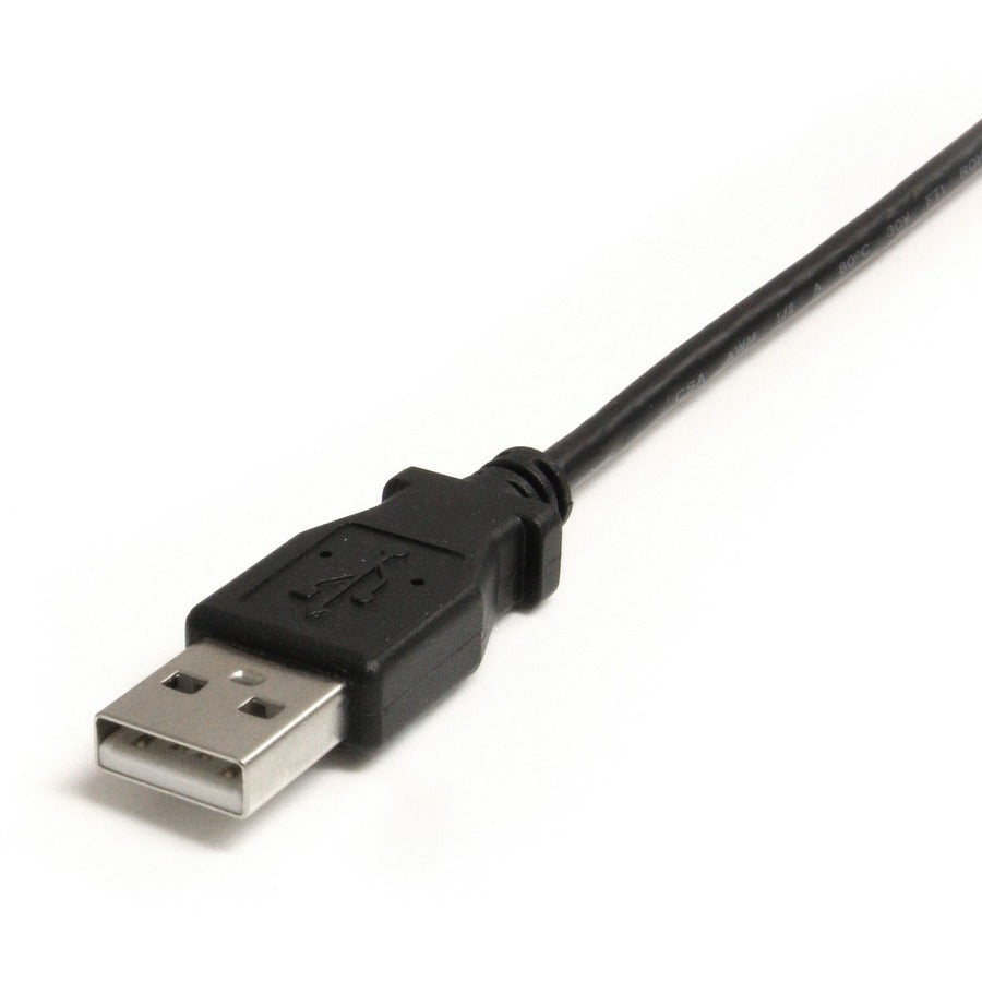 Alternate-Image2 Image for StarTech.com 6 ft Mini USB Cable - A to Right Angle Mini B