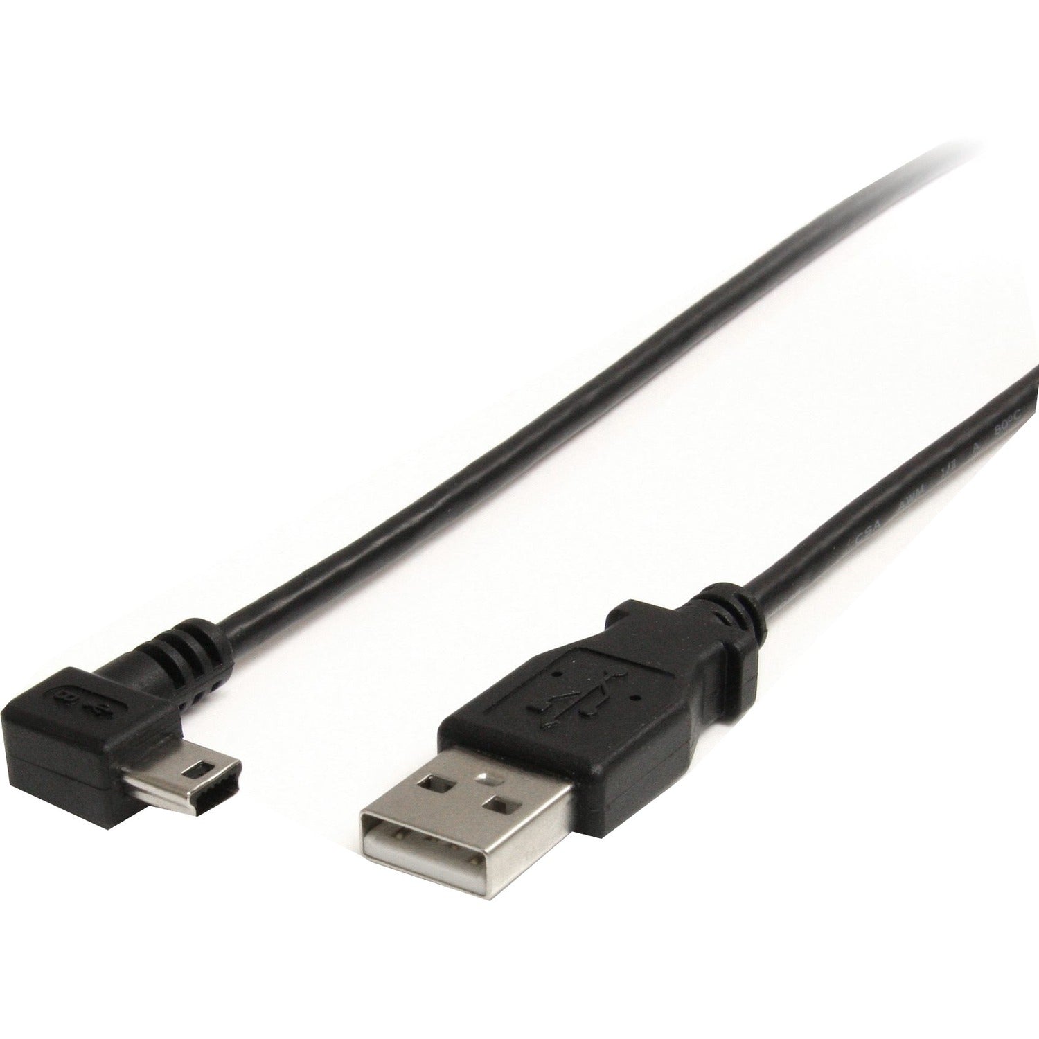 Main Image for StarTech.com 6 ft Mini USB Cable - A to Right Angle Mini B