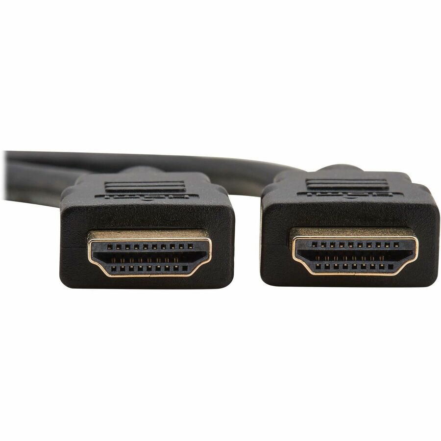 Alternate-Image1 Image for Eaton Tripp Lite Series High-Speed HDMI Cable, Digital Video with Audio, UHD 4K (M/M), Black, 3 ft. (0.91 m)