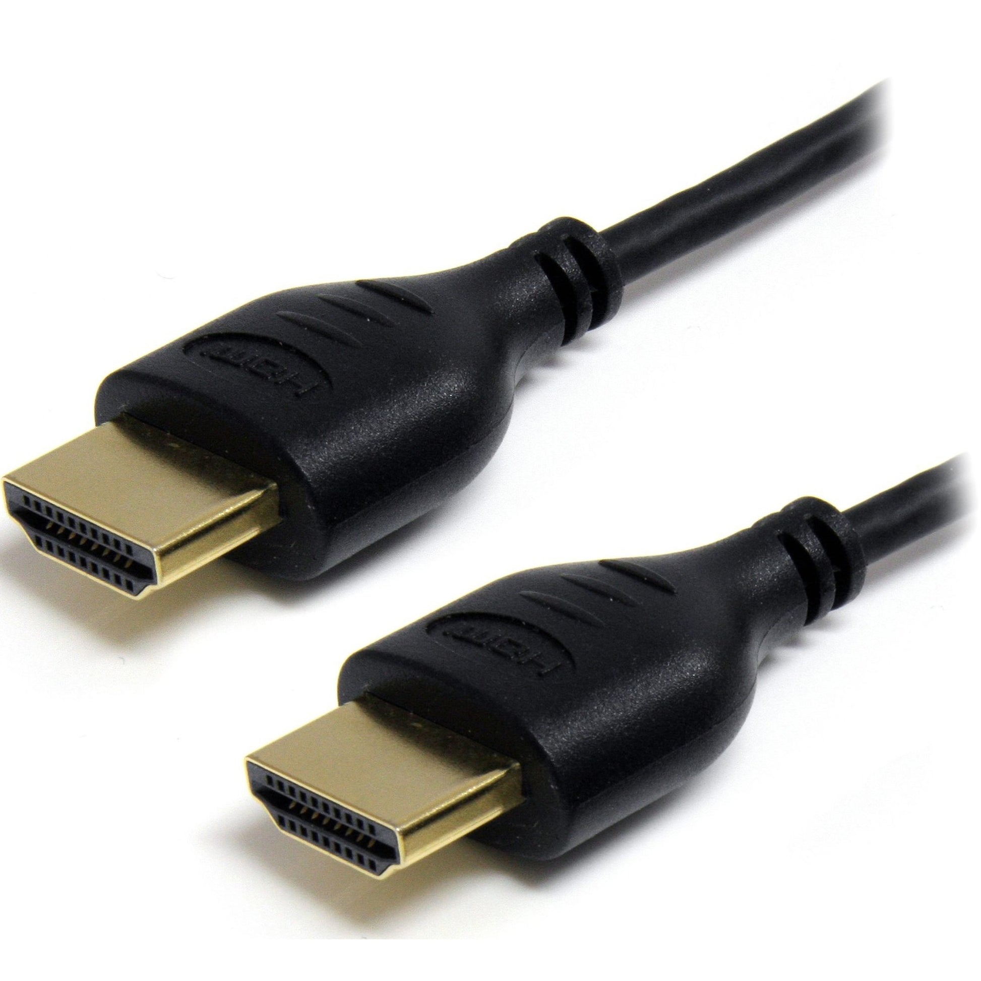 Main Image for StarTech.com 6ft Slim HDMI Cable, 4K High Speed HDMI Cable with Ethernet, 4K 30Hz UHD HDMI Cord 36AWG, 4K HDMI 1.4 Video/Display Cable