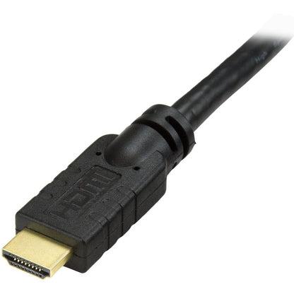 Alternate-Image1 Image for StarTech.com 20ft HDMI Cable, 4K High Speed HDMI Cable with Ethernet, 4K 30Hz UHD HDMI Cord M/M, 4K HDMI 1.4 Video/Display Cable, Black