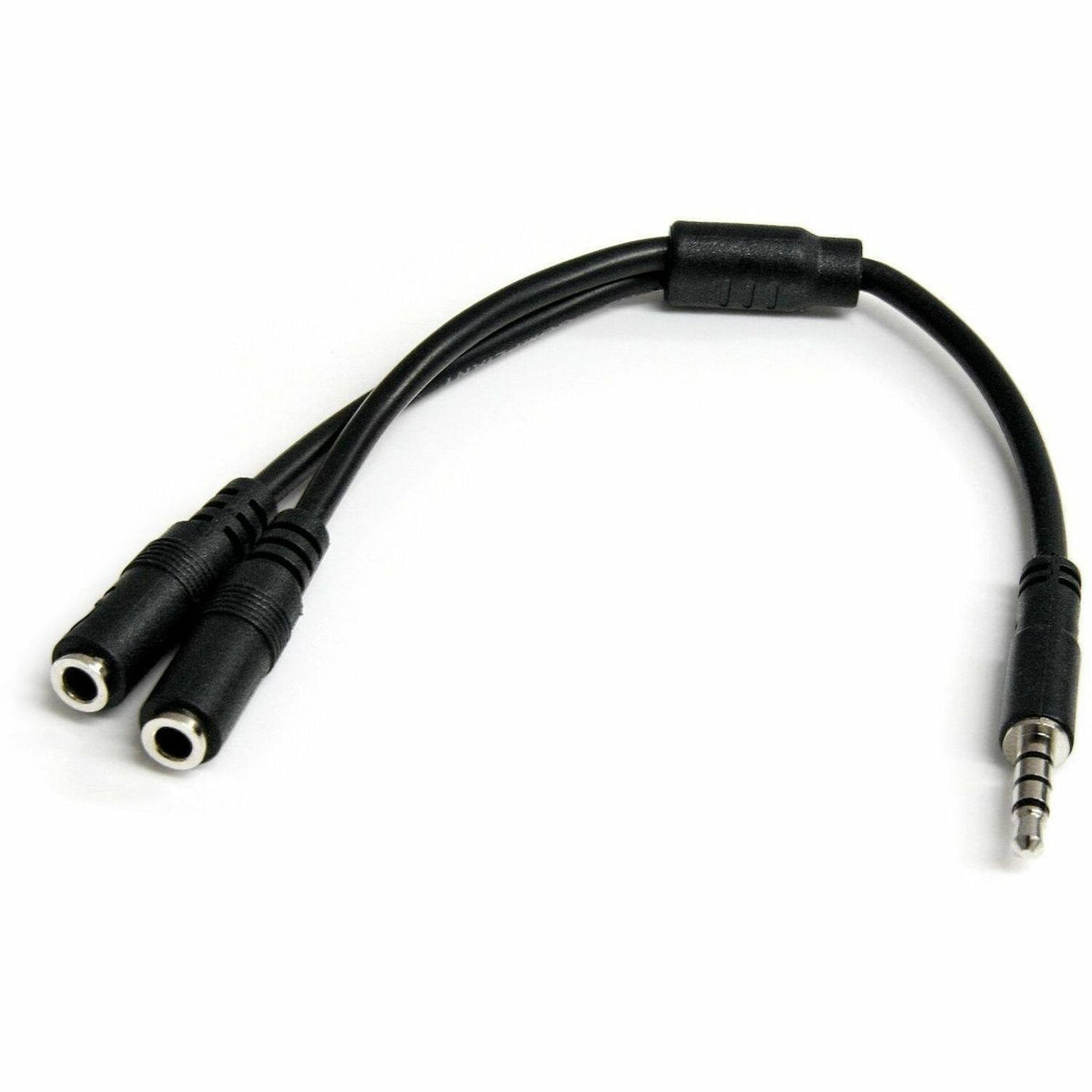 Main Image for StarTech Headset adapter for headsets with separate headphone / microphone plugs - 3.5mm 4 position to 3 position and 2 position 3.5mm M/F