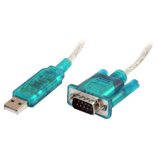 Left Image for StarTech 3ft (91cm) 1-Port USB to RS232 DB9 Serial Adapter Cable, USB to Serial Adapter Cable - M/M