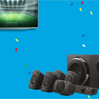 Alternate-Image2 Image for Logitech Z906 5.1 Speaker System - 500 W RMS