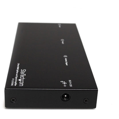 Alternate-Image1 Image for StarTech HDMI Splitter 1 In 2 Out - 1080p - 2 Port - Signal Amplifier - Rugged - HDMI Multi Port - HDMI Audio Splitter
