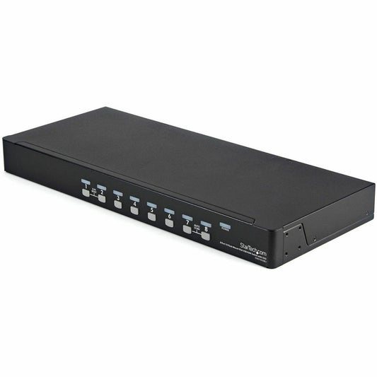 Main Image for StarTech.com 8 Port 1U Rackmount USB KVM Switch Kit with OSD and Cables