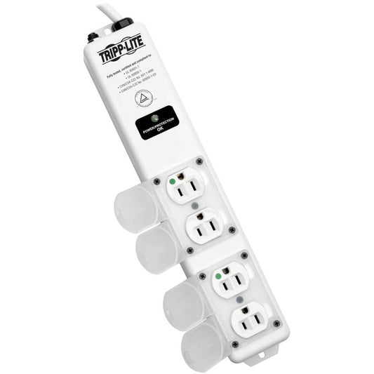 Main Image for Tripp Lite by Eaton Safe-IT UL 60601-1 Medical-Grade Surge Protector for Patient-Care Vicinity 4x Hospital-Grade Outlets 15 ft. Cord Antimicrobial Protection