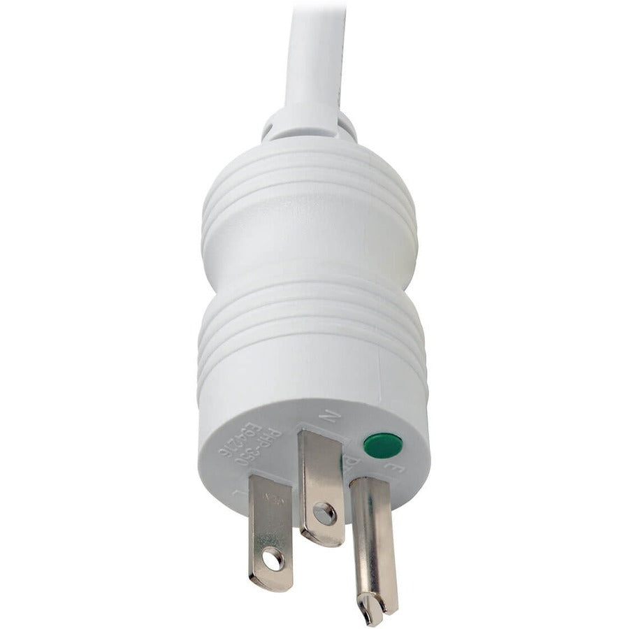 Alternate-Image5 Image for Tripp Lite by Eaton Safe-IT UL 60601-1 Medical-Grade Surge Protector for Patient-Care Vicinity 4x Hospital-Grade Outlets 15 ft. Cord Antimicrobial Protection