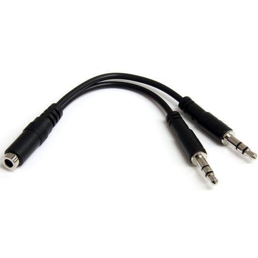 Main Image for StarTech.com 3.5mm 4 Position to 2x 3 Position 3.5mm Headset Splitter Adapter - F/M