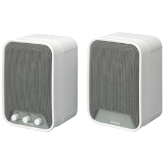 Left Image for Epson ELPSP02 2.0 Speaker System - 30 W RMS - White