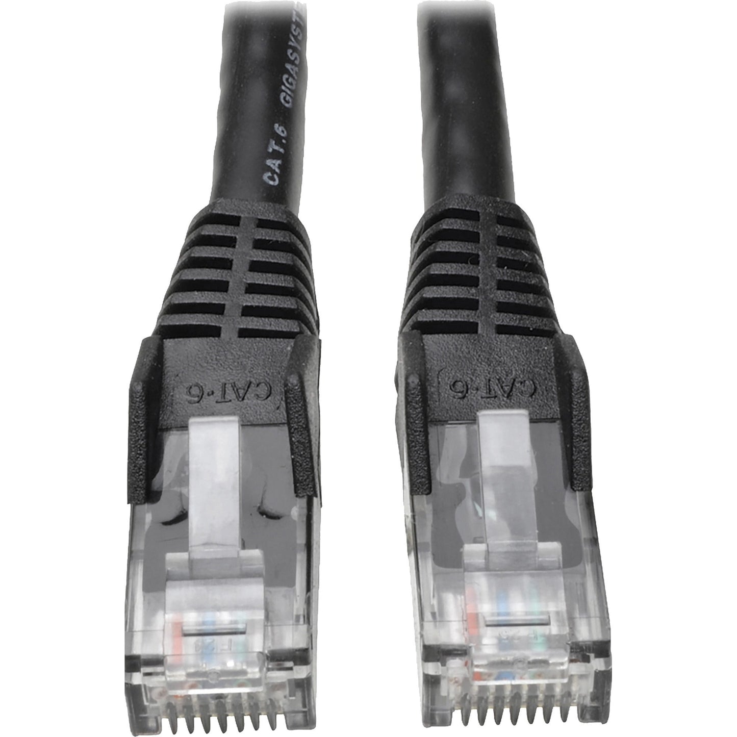 Main Image for Eaton Tripp Lite Series Cat6 Gigabit Snagless Molded (UTP) Ethernet Cable (RJ45 M/M), PoE, Black, 50 ft. (15.24 m)