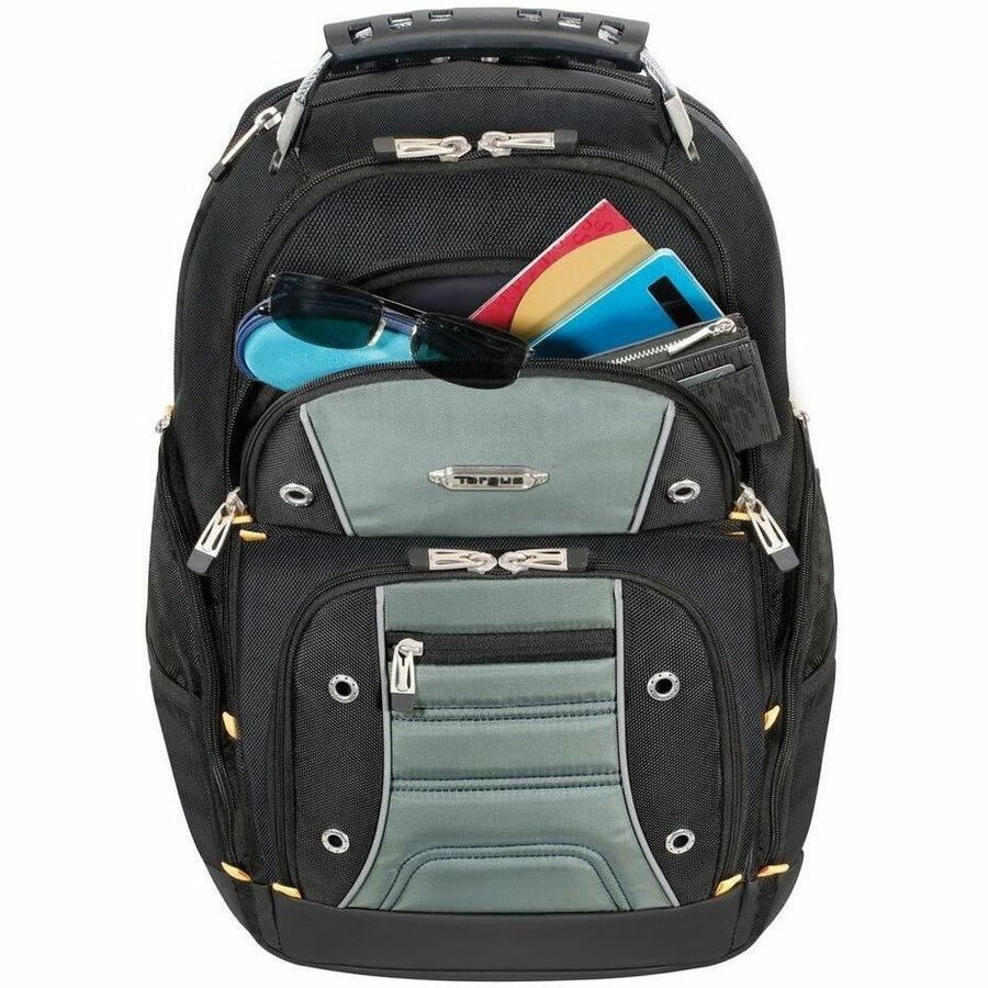 Alternate-Image7 Image for Targus&reg; 17" Drifter II Laptop Backpack (Black/Gray)