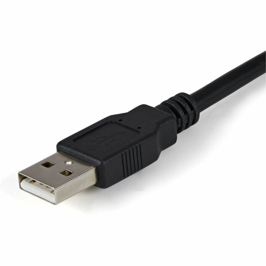 Alternate-Image4 Image for StarTech.com 6ft (1.8m) 2-Port FTDI USB to Serial RS232 Adapter Cable with COM Retention, USB to RS232 Adapter - TAA