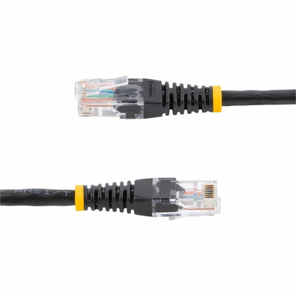 Alternate-Image2 Image for StarTech.com 10ft Black Molded Cat5e UTP Patch Cable