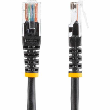 Alternate-Image1 Image for StarTech.com 10ft Black Molded Cat5e UTP Patch Cable