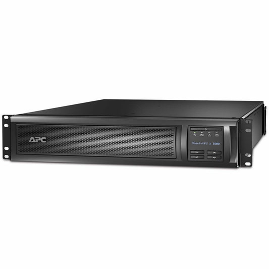 Main Image for APC Smart-UPS X, Line Interactive, 3kVA, Rack/tower convertible 2U, 208V-230V, 8x C13+1x C19 IEC, SmartSlot, Extended runtime