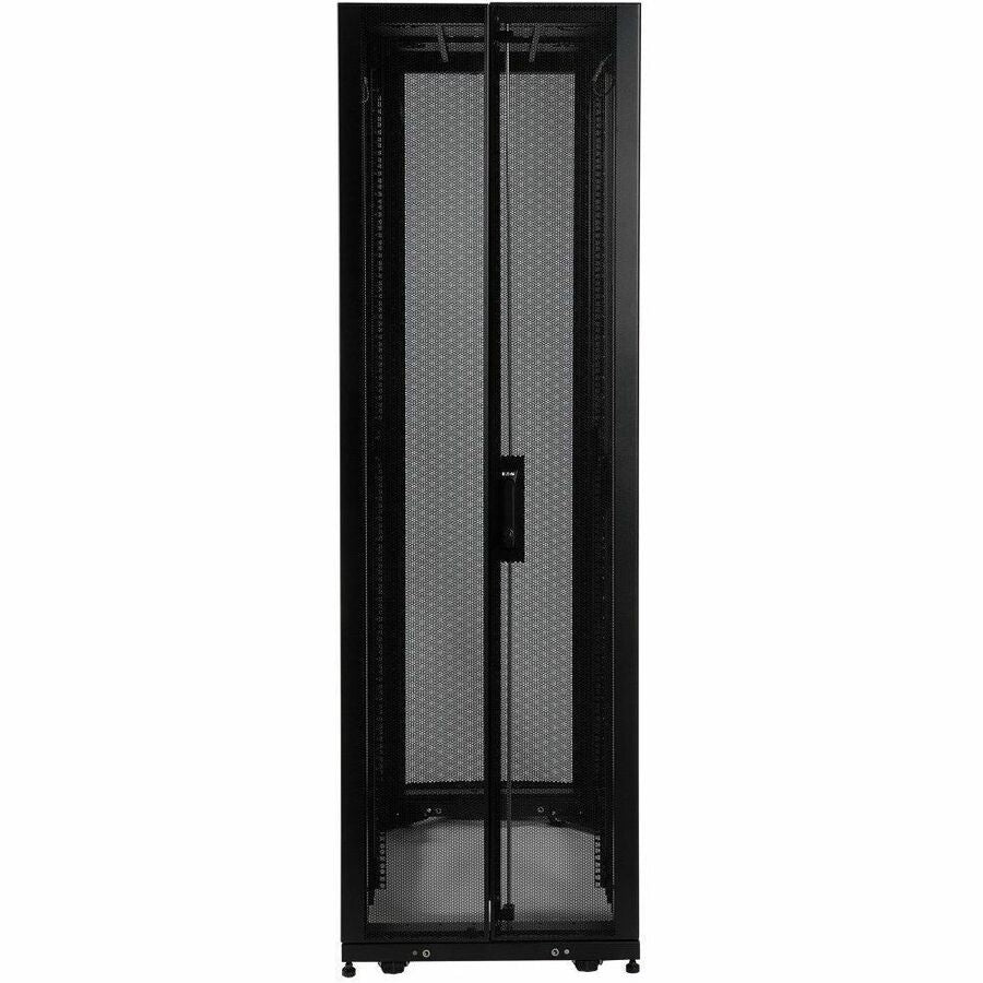 Alternate-Image1 Image for Tripp Lite by Eaton 42U SmartRack Shallow-Depth Rack Enclosure Cabinet with doors & side panels