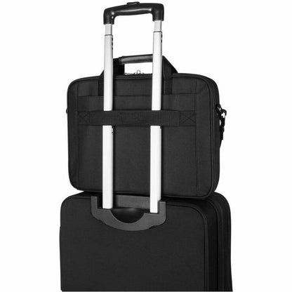 Alternate-Image4 Image for Targus Classic Slim TCT027US Carrying Case (Briefcase) for 15" to 16" Notebook - Black - TAA Compliant