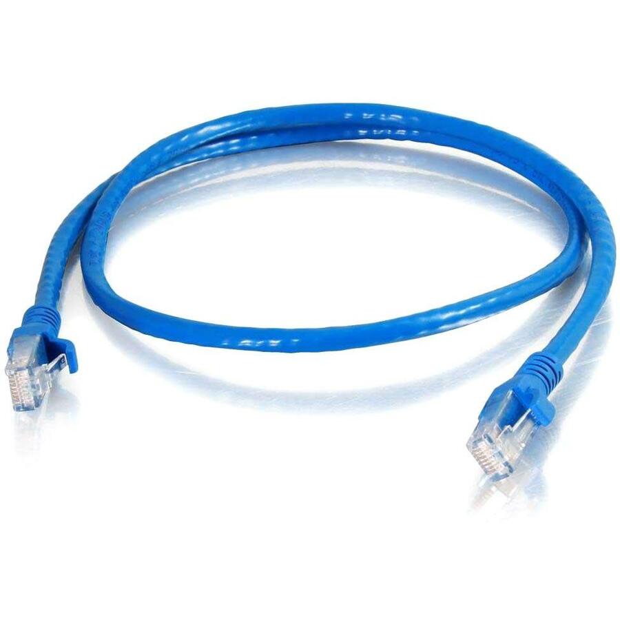 Main Image for C2G 1ft Cat6 Snagless Unshielded (UTP) Ethernet Cable - Cat6 Network Patch Cable - PoE - TAA Compliant - Blue
