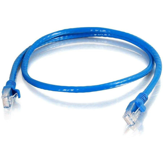 Main Image for C2G 1ft Cat6 Snagless Unshielded (UTP) Ethernet Cable - Cat6 Network Patch Cable - PoE - TAA Compliant - Blue