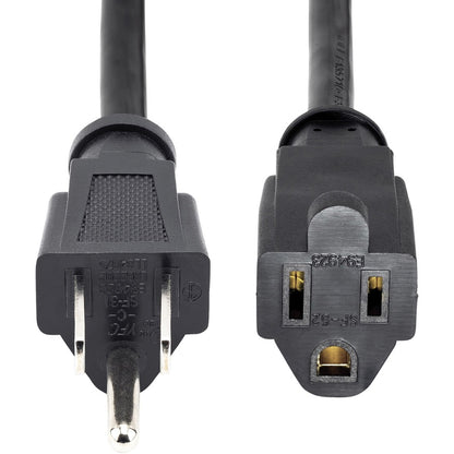 Alternate-Image5 Image for StarTech.com 25 ft Power Cord Extension - NEMA 5-15R to NEMA 5-15P