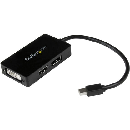 Main Image for StarTech Travel A/V adapter - 3-in-1 Mini DisplayPort to DisplayPort DVI or HDMI converter