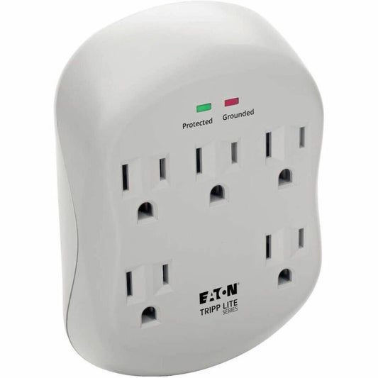 Main Image for Eaton Tripp Lite Series Protect It! 5-Outlet Surge Protector, Direct Plug-In, 1080 Joules, 1-Line RJ11 Protection