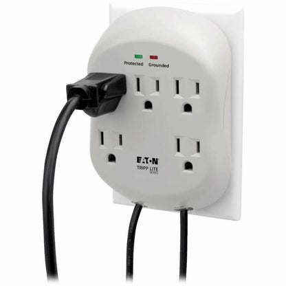 Alternate-Image3 Image for Eaton Tripp Lite Series Protect It! 5-Outlet Surge Protector, Direct Plug-In, 1080 Joules, 1-Line RJ11 Protection