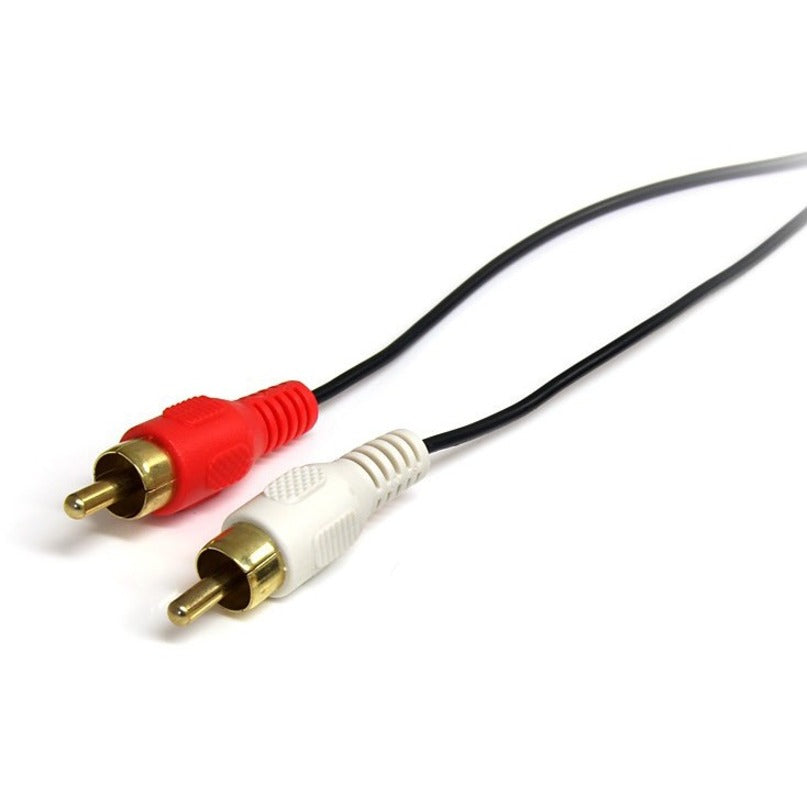 Alternate-Image1 Image for StarTech.com - Stereo Audio cable - RCA (M) - mini-phone stereo 3.5 mm (M) - 0.91 m