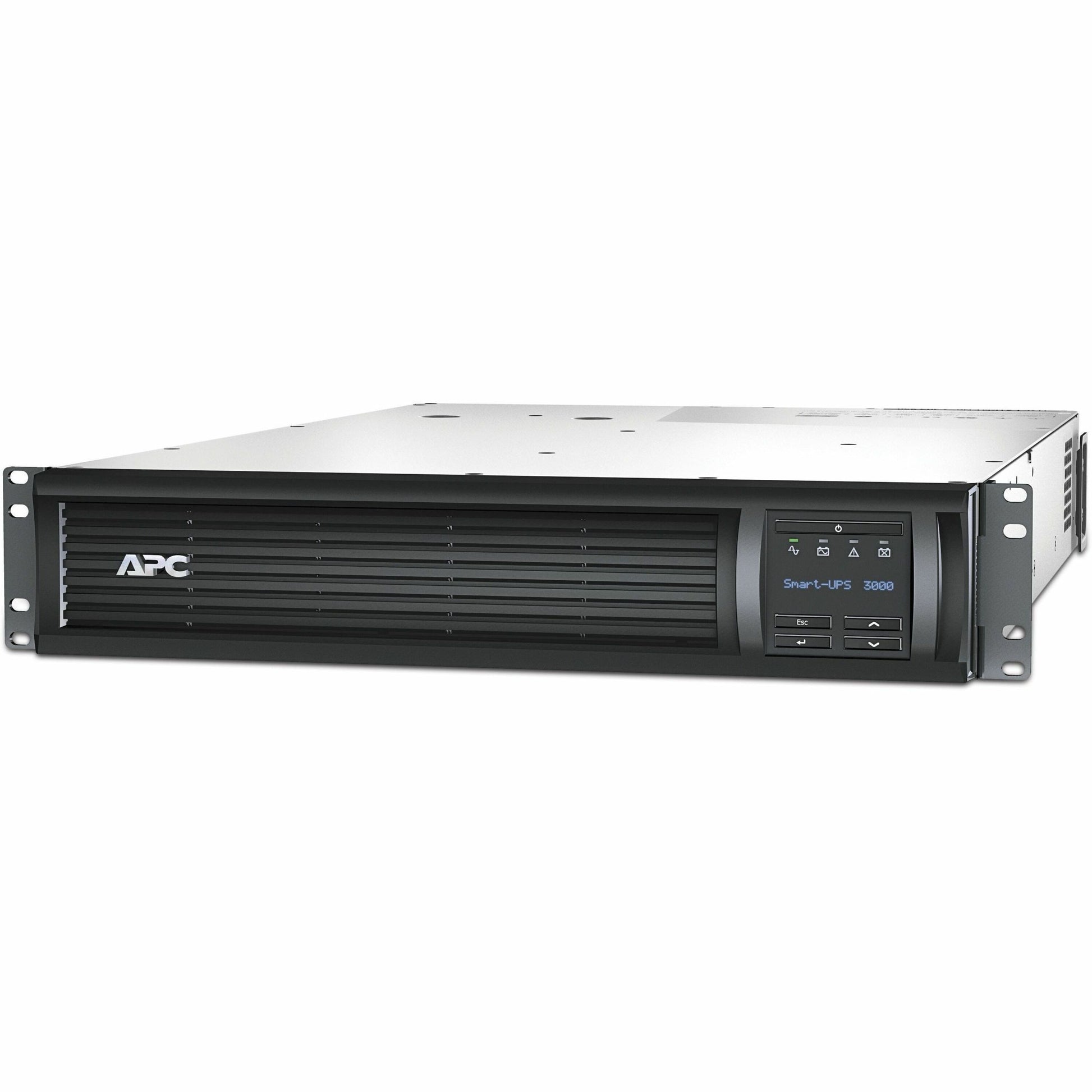 Main Image for APC Smart-UPS, Line Interactive, 3kVA, Rackmount 2U, 208V, 2x NEMA L6-20R outlets, SmartSlot, AVR, LCD