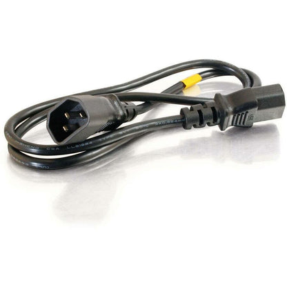 Alternate-Image1 Image for C2G 3ft Computer Power Extension Cord - 16 AWG - 250 Volt