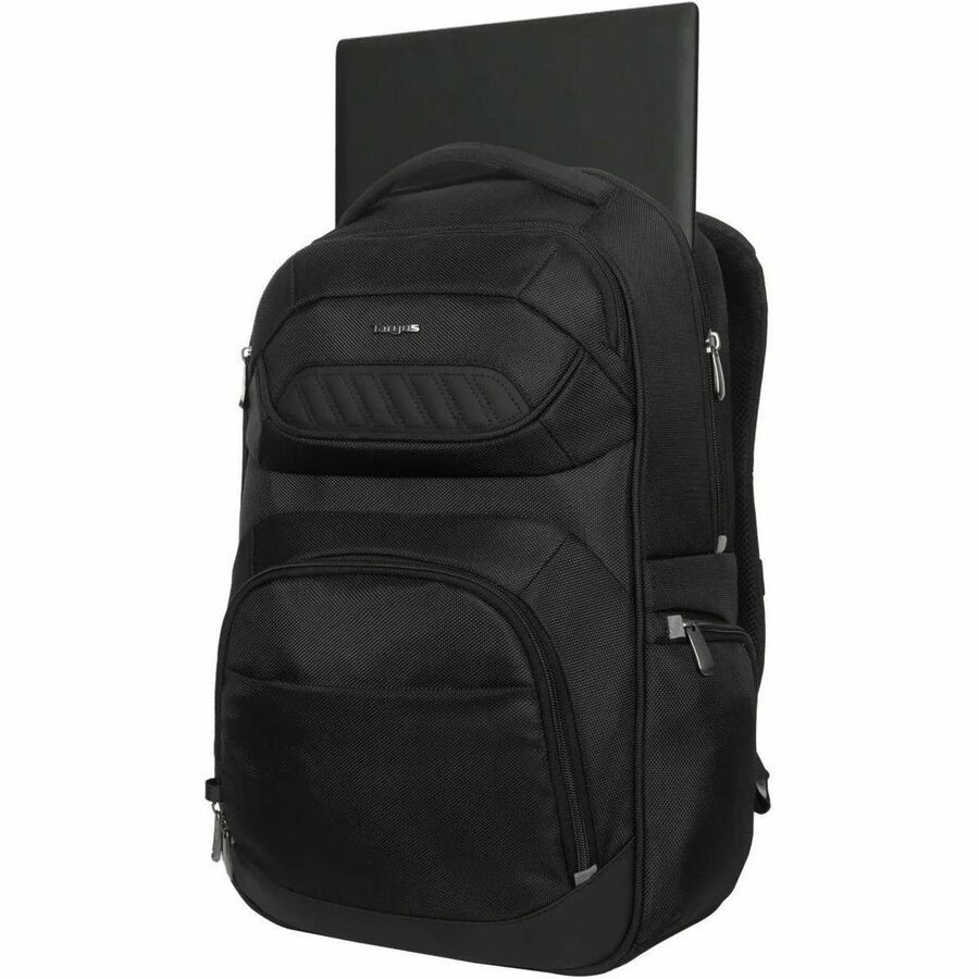 Alternate-Image1 Image for Targus Carrying Case for 16" Notebook - Black with Earphone Jack in strap