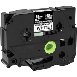 Main Image for Brother HGES2415PK Black on White Extra-Strength Adhesive Label Tape