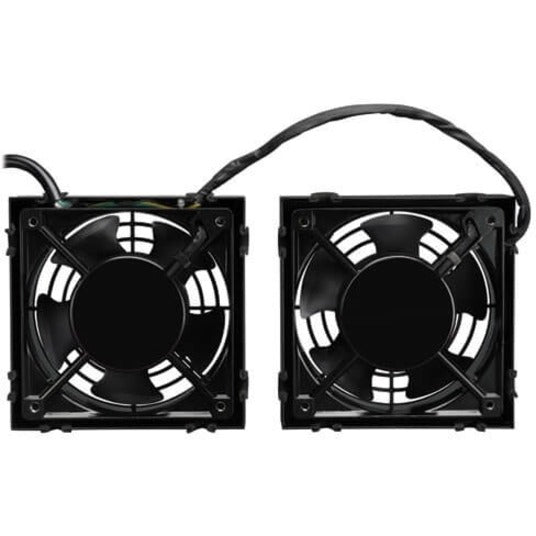 Alternate-Image1 Image for Eaton Tripp Lite Series SmartRack Wall-Mount Roof Fan Kit - 2-120V high-performance fans; 210 CFM; 5-15P plug