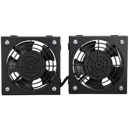 Alternate-Image2 Image for Eaton Tripp Lite Series SmartRack Wall-Mount Roof Fan Kit - 2-120V high-performance fans; 210 CFM; 5-15P plug