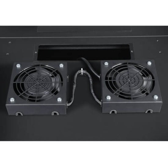 Alternate-Image4 Image for Eaton Tripp Lite Series SmartRack Wall-Mount Roof Fan Kit - 2-120V high-performance fans; 210 CFM; 5-15P plug