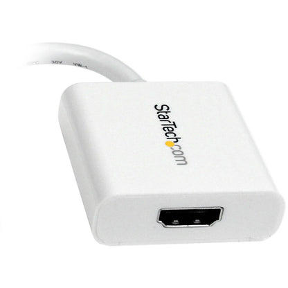 Alternate-Image1 Image for StarTech.com Mini DisplayPort to HDMI Adapter, Mini DP to HDMI Video Converter for Monitor/Display, 1080p, Passive mDP 1.2 to HDMI Adapter