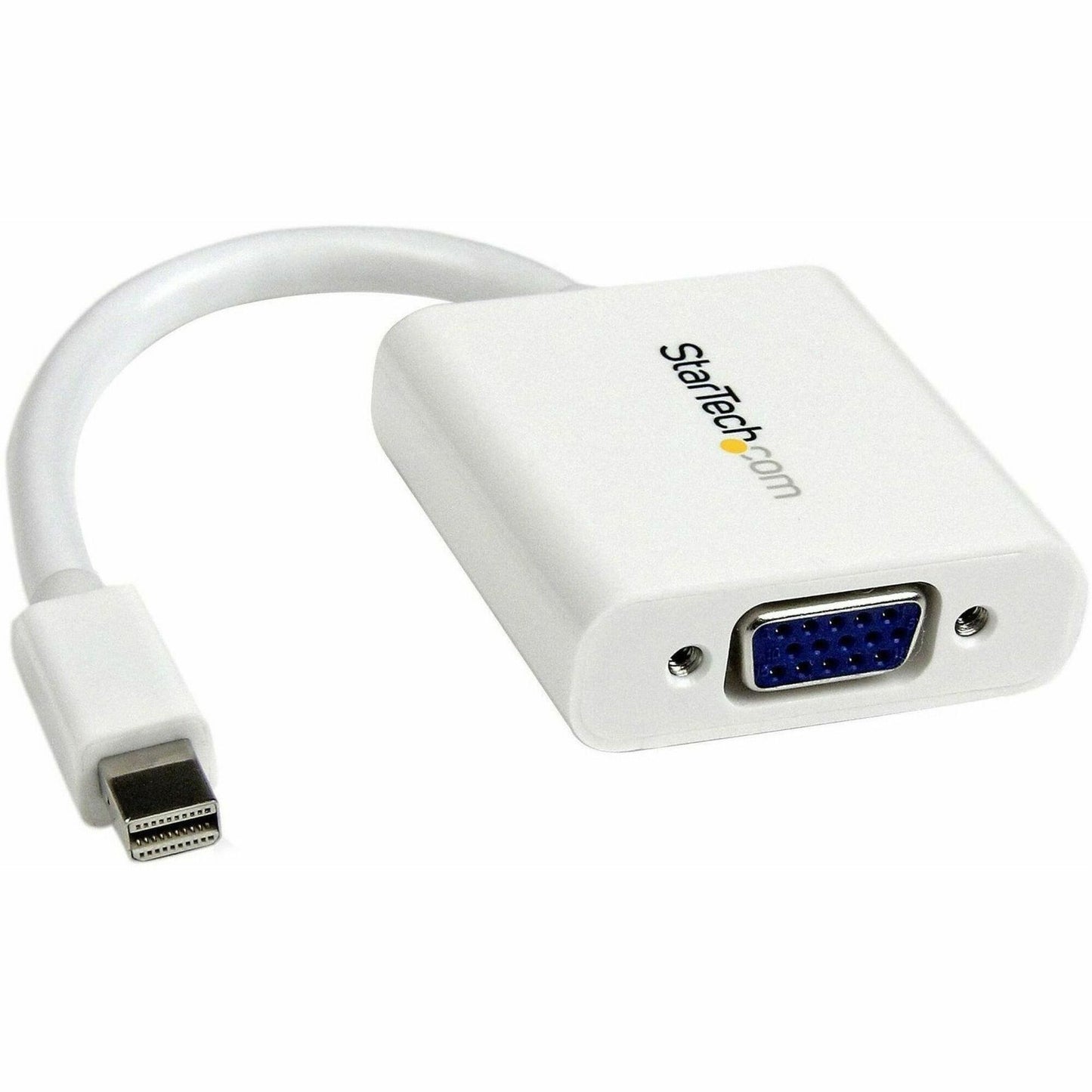 Main Image for StarTech.com Mini DisplayPort to VGA Adapter, Active Mini DP to VGA Converter, 1080p Video, mDP 1.2 to VGA Monitor/Display Adapter Dongle