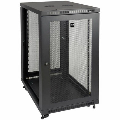 Alternate-Image3 Image for Eaton Tripp Lite Series SmartRack 24U Mid-Depth Half-Height Rack Enclosure Cabinet