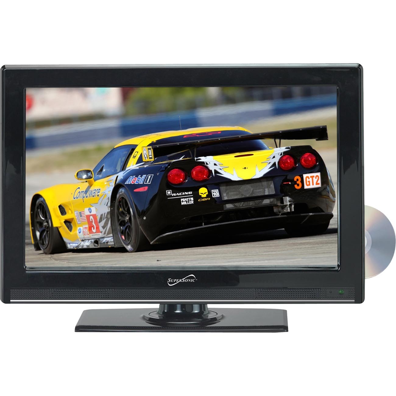 Main Image for Supersonic SC-2412 24" TV/DVD Combo - HDTV - 16:9 - 1920 x 1080 - 1080p