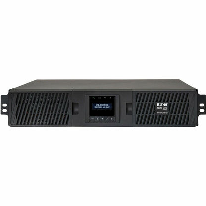 Front Image for Eaton Tripp Lite Series SmartOnline 2000VA 1800W 120V Double-Conversion Sine Wave UPS - 7 Outlets, Extended Run, Network Card Option, LCD, USB, DB9, 2U Rack/Tower