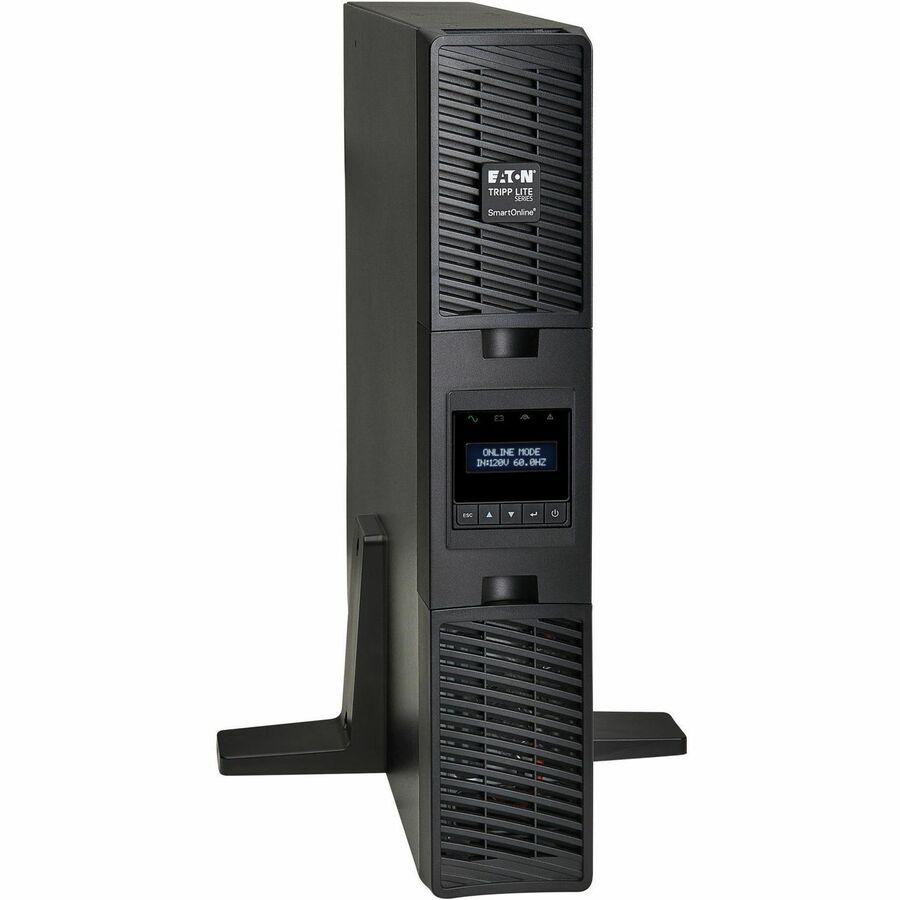 Alternate-Image4 Image for Eaton Tripp Lite Series SmartOnline 1000VA 900W 120V Double-Conversion Sine Wave UPS - 8 Outlets, Extended Run, Network Card Option, LCD, USB, DB9, 2U Rack/Tower