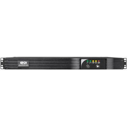 Front Image for Eaton Tripp Lite Series 500VA 300W 120V Line-Interactive UPS - 6 NEMA 5-15R Outlets, USB, DB9, Network Card Option, 1U Rack/Tower